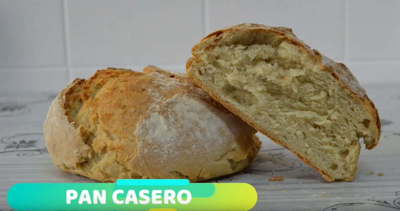 Pan Casero, muy fácil y con pocos Ingredientes